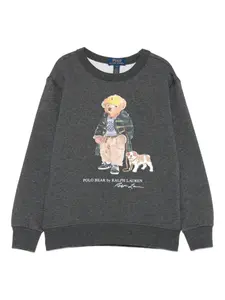 Толстовка Polo Bear POLO RALPH LAUREN KIDS, серый