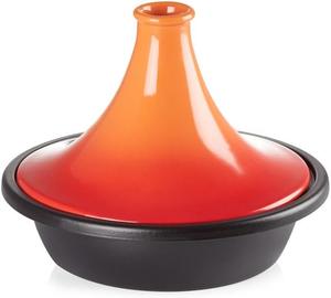 Чугунный тажин Le Creuset, круглый, Ø 31 см, подходит для всех типов плит, индукционных и духовых, цвет красный