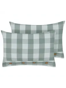 Декоративная подушка Beliani 2er Set Deko TAMNINE, цвет grün/weiß