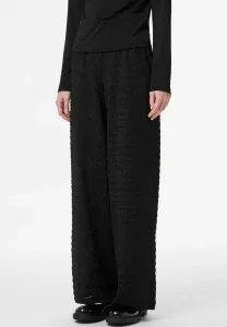 Широкие брюки брукс Pieces, Black