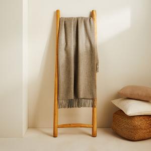 Декоративное одеяло Elian из альпаки El Corte Inglés, серый