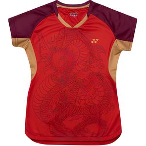 Женская бадминтонная одежда YONEX, красная