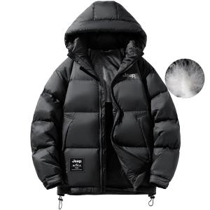 Пуховик унисекс Jeep, Черный