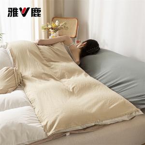 Yalu Спальный мешок 180х210 см, 4 предмета, цвет Milk Tea + Medium Gray