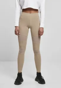 Женские леггинсы из технологичной сетки, леггинсы-брюки Urban Classics, Softtaupe