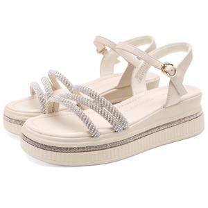 Сандалии с одним ремешком D FUSE SCANDINAVIA женские D:FUSE SCANDINAVIA, Beige