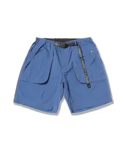 Синие нейлоновые шорты с начесом Gramicci, синий
