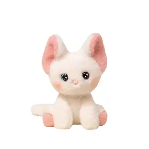 Плюшевая кукла сиамский кот высота 24 см XTHOT, белый