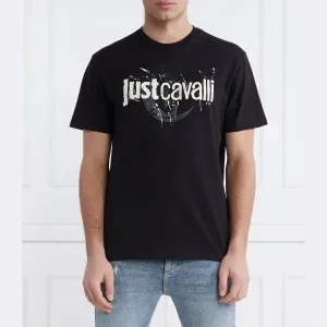 Футболка стандартного кроя Just Cavalli, черный