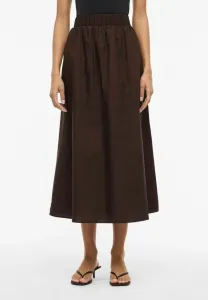 Юбка а-силуэта visophie Vila, Coffee Bean