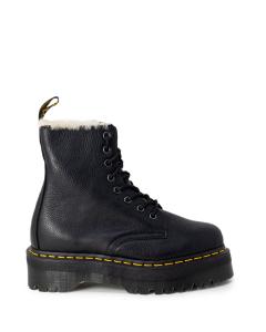 Ботинки Dr. Martens с мехом, черный