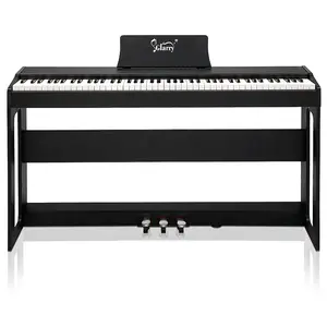 Glarry GDP-104 88-клавишное цифровое пианино с полностью взвешенными клавишами и подставкой