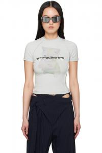 Деконструированная футболка Ottolinger, серый