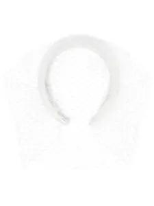 Шелковый ободок Tori Jennifer Behr, белый