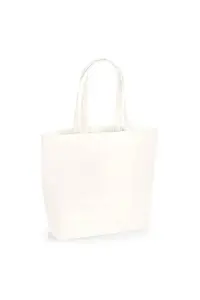 Большая сумка-тоут из органического натурального окрашенного материала Westford Mill, белый