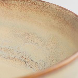 Верхняя часть миски для мюсли Туманный лес 4 шт. из каменной керамики в скандинавском стиле, блестящая реактивная глазурь, каждый кусок уникален Gipfelstück, бежевый