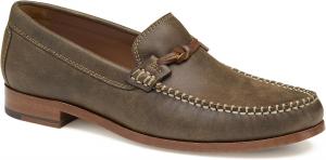 Мужские кожаные мокасины Johnston Murphy Baldwin с битом, повседневные туфли-слипоны Johnston & Murphy, коричневый