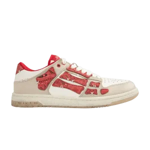 Кроссовки Amiri Skel Top Low, Bandana - Varsity Red