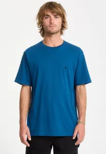 Базовая футболка stone blanks Volcom, Cosmic Blue
