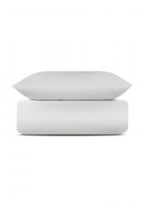 Женское постельное бельё из бамбукового вискоза Serande Aspero, светло-серое