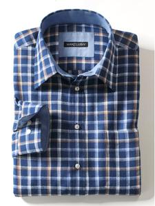 Рубашка с длинными рукавами в синюю клетку WITT WEIDEN