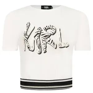Футболка стандартного кроя Karl Lagerfeld, белый