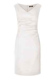 Платье Vera Mont Etui mit Raffung, цвет Rohweiß