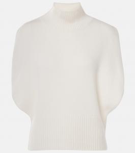 Кашемировый топ Zaya Lisa Yang, кремовый