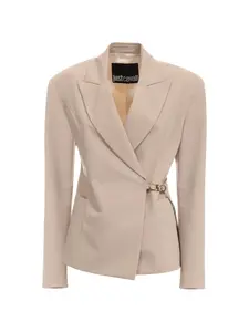 Жакет с пряжкой Just Cavalli, бежевый