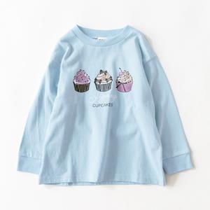 Детская футболка с длинными рукавами с разнообразными графическими принтами Branshes, цвет 20_Saxophone_Cake