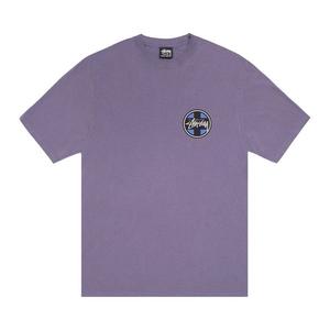 Футболка Stussy Cross Dot Tee Pigment Dyed, Grape
