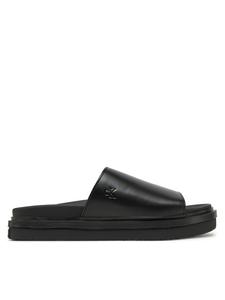 Мюли Flat Molded Sandal Slide YW0YW01710 Calvin Klein Jeans, черный