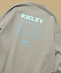 KELTY x FREAK'S STORE / Эксклюзивная толстовка KELTY с логотипом тура и круглым вырезом 25AW
