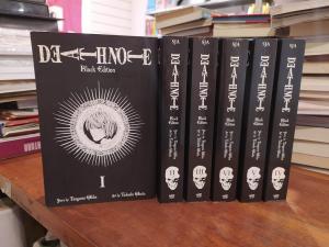 Death Note Black Edition Volume 1-6 Collection 6 Books Set Manga Tsugumi Ohba (VIZ Media LLC)