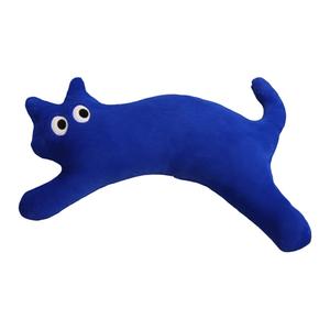 Очаровательная милая игривая кукла котенка плюшевая кукла высота 100см PUPUXIONG, синий