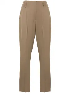 Зауженные брюки MAX MARA, коричневый