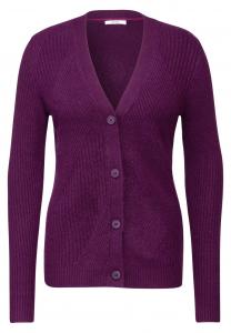 Вязаный кардиган CECIL, цвет Berry