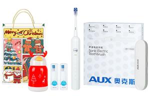 Электрическая зубная щетка перезаряжаемые водонепроницаемые с пятью скоростями регулируемые 37DA01 AUX, белый