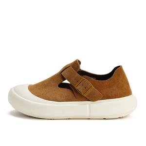 Devo Life Женские повседневные туфли Casual Single - желто-коричневая замша, цвет Yellow Brown Suede