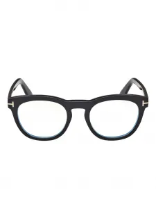 Очки в круглой оправе Tom Ford, черный