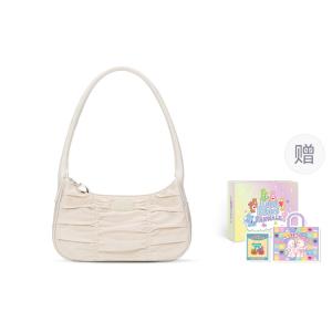 Молочное мороженое VANWALK Дневник у моря Полиэстер Сумка-багет Через плечо Хобо Женская повседневная Бежевая