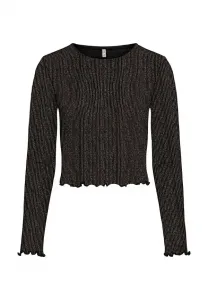 Топ с длинными рукавами Only Girls, Black