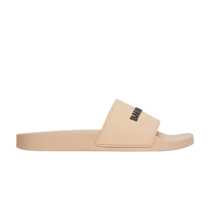 Кроссовки Balenciaga Pool Slides Kids Beige, кремовый