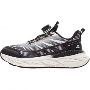 Нескользящие и дышащие низкие детские кроссовки running shoes kids PEAK, черный