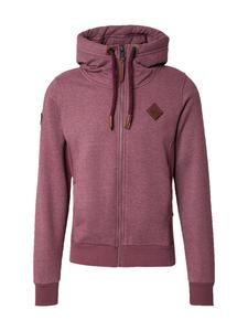 Naketano Бордовый худи на молнии