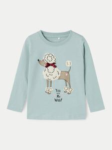 Блуза стандартного кроя Name It, зеленый