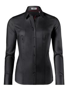 Блуза Vincenzo Boretti leicht tailliert, черный