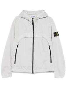 Жатая куртка Stone Island, серый