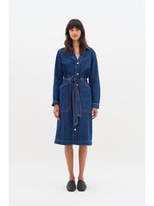 Платье SaloneIW Liva, классический крой, темно-синий деним InWear