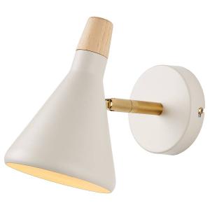 Настенный светильник BUTLERS SCANDICE, железо / сосна - 1 пламя